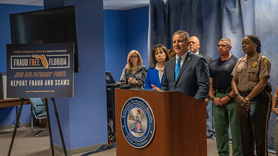 Patronis Announcing Arrests