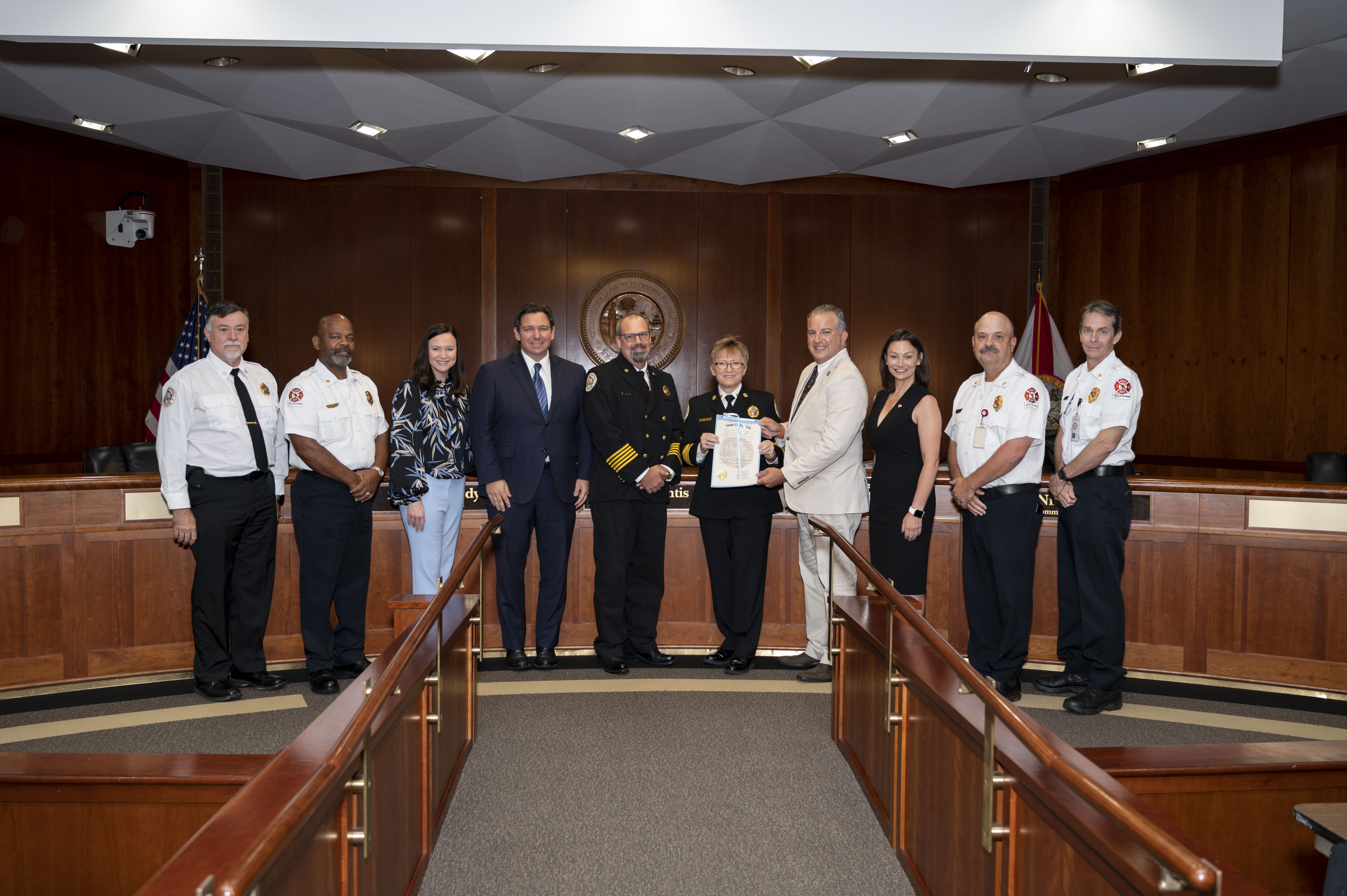 CFO Jimmy Patronis Presents Resolution Highlighting Fire Prevention Week