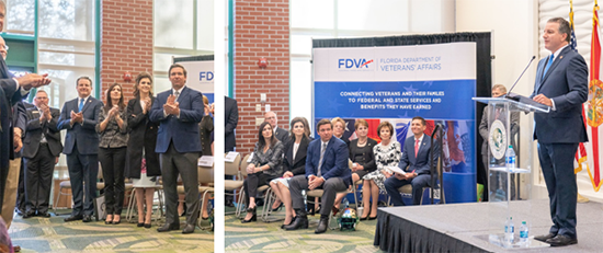 Patronis speaking at Kickoff