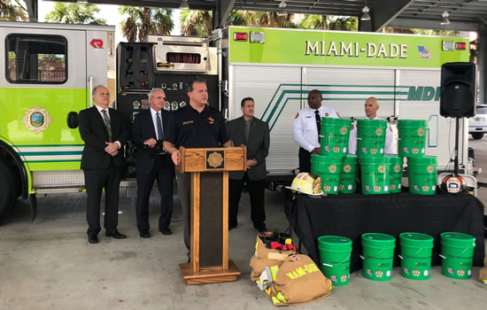 Patronis at Media Event in Miami