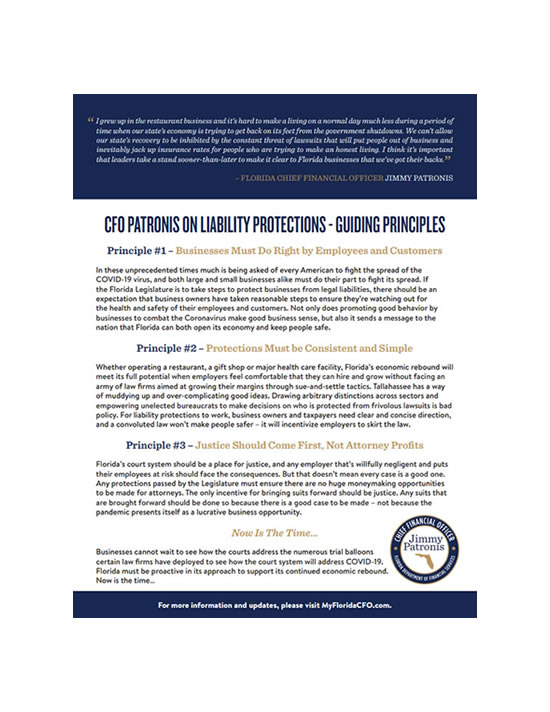 Liability Protection Guidelines