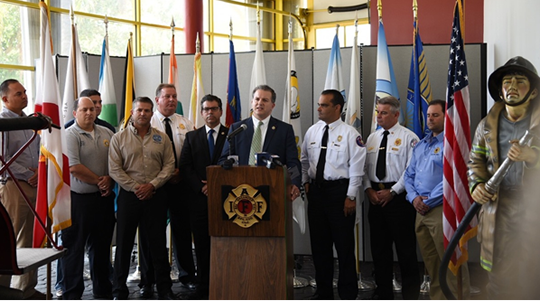 Patronis at bill signing in Miami