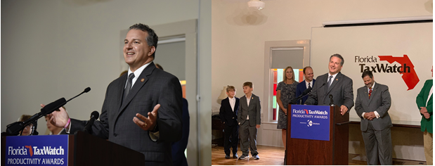 Patronis speaking at tax watch event