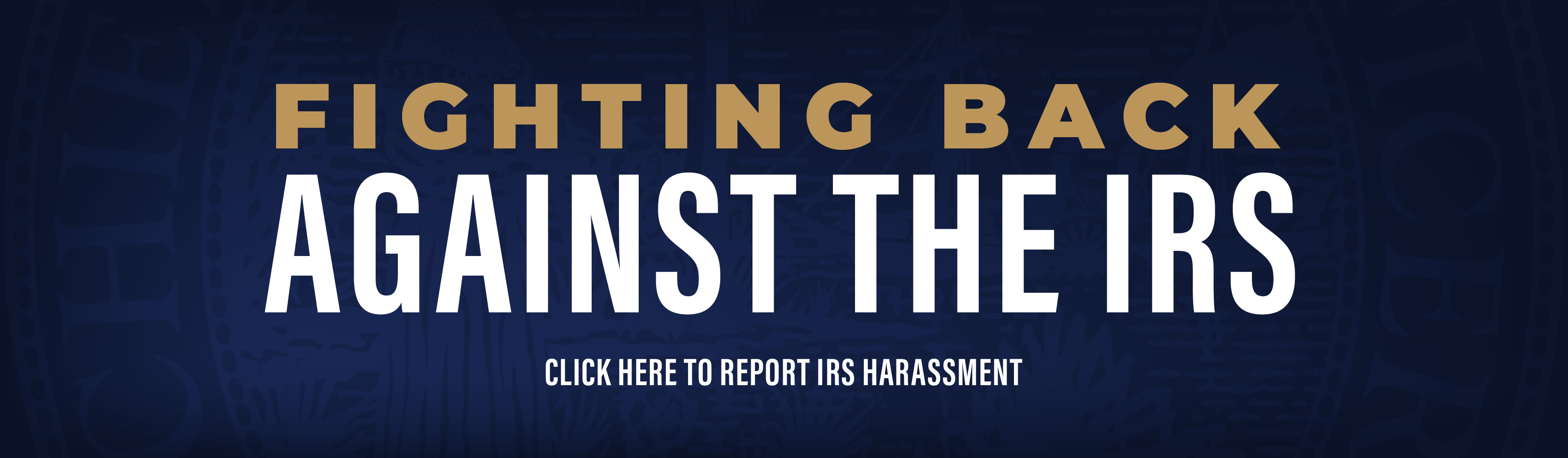 Fight back aginst the IRS.