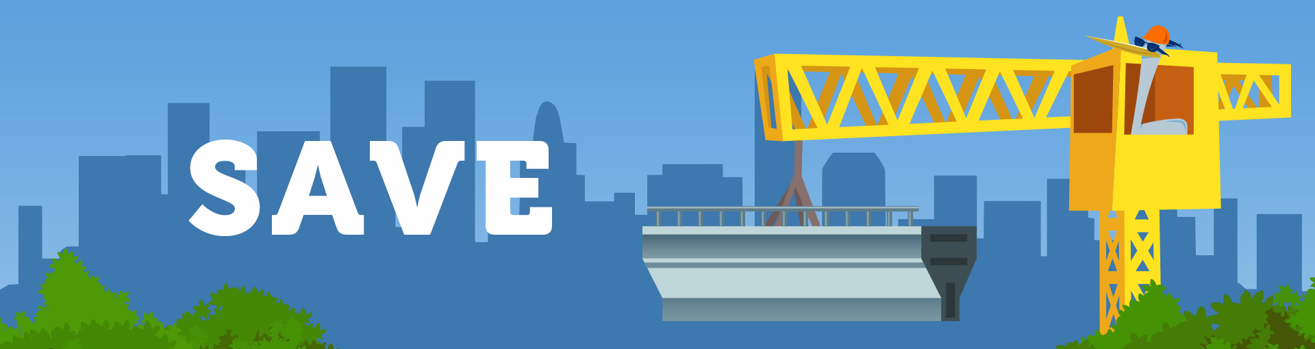 Button Link to Save Page