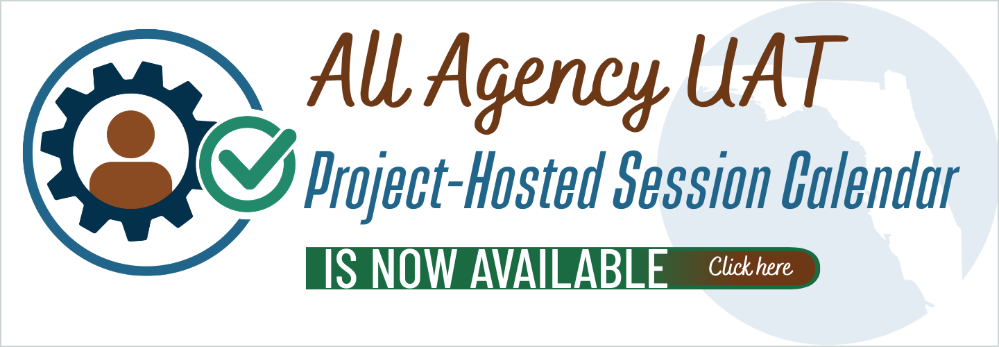 All Agency UAT Calendars are Available