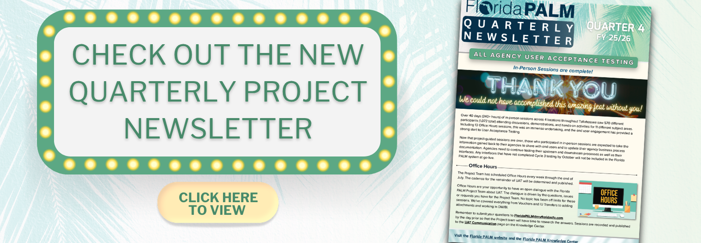 Quarterly Project Newsletter