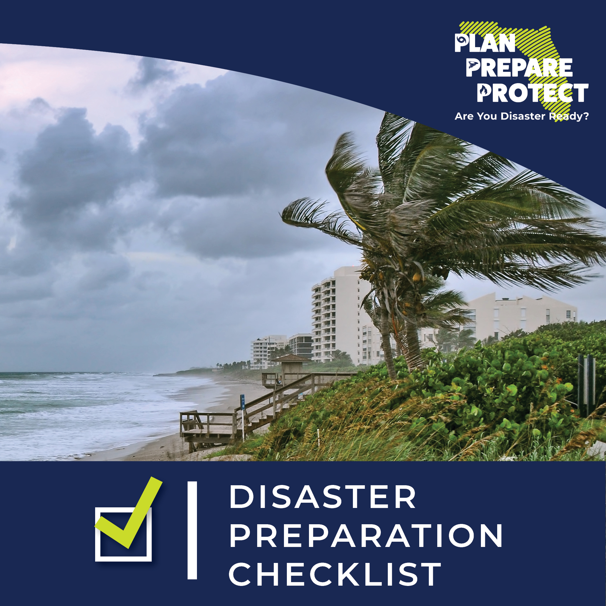 Disaster Preparation Checklist Brochure