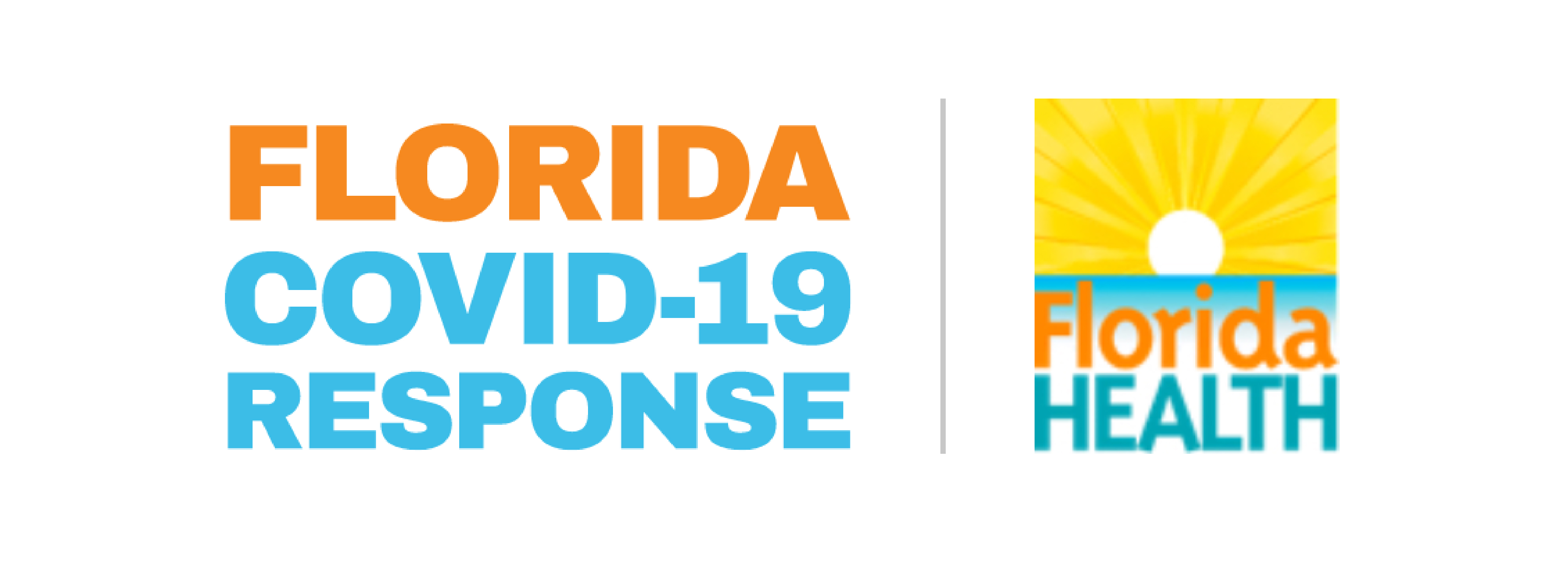 Florida Department of Health: COVID-19 Response Logo Florida Department of Health: COVID-19 Response Logo