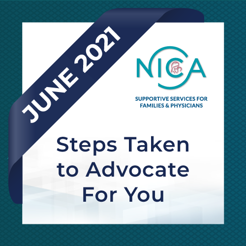 NICA Email Thumbnail: Steps Taken to Advocate For You
