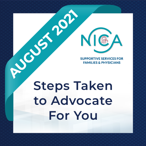 Steps Taken To Advocate For You - August 2021 Update