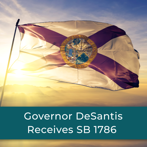 Governor DeSantis Receives SB 1786 - PDF of NICA Email from ICA Tasha Carter