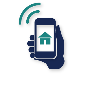 Home security alarm phone application