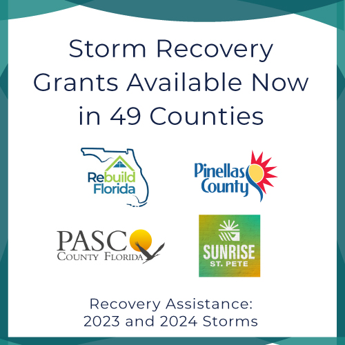 Storm Recovery Grants Available Now in 49 Counties