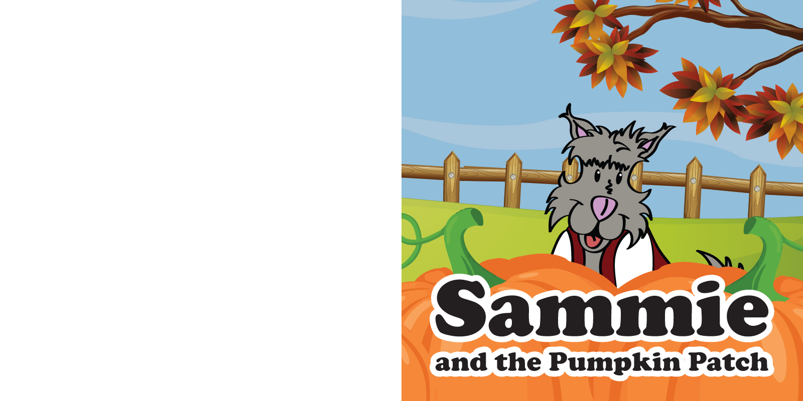 Slide 1 of the Sammie and the Pumpkin Patch E-book