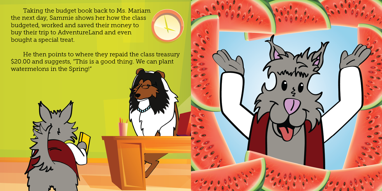 Slide 13 of the Sammie and the Pumpkin Patch E-book