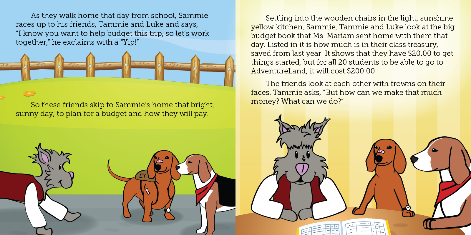 Slide 7 of the Sammie and the Pumpkin Patch E-book