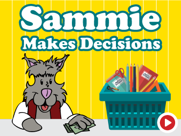 Sammie Makes Decisions Title Card