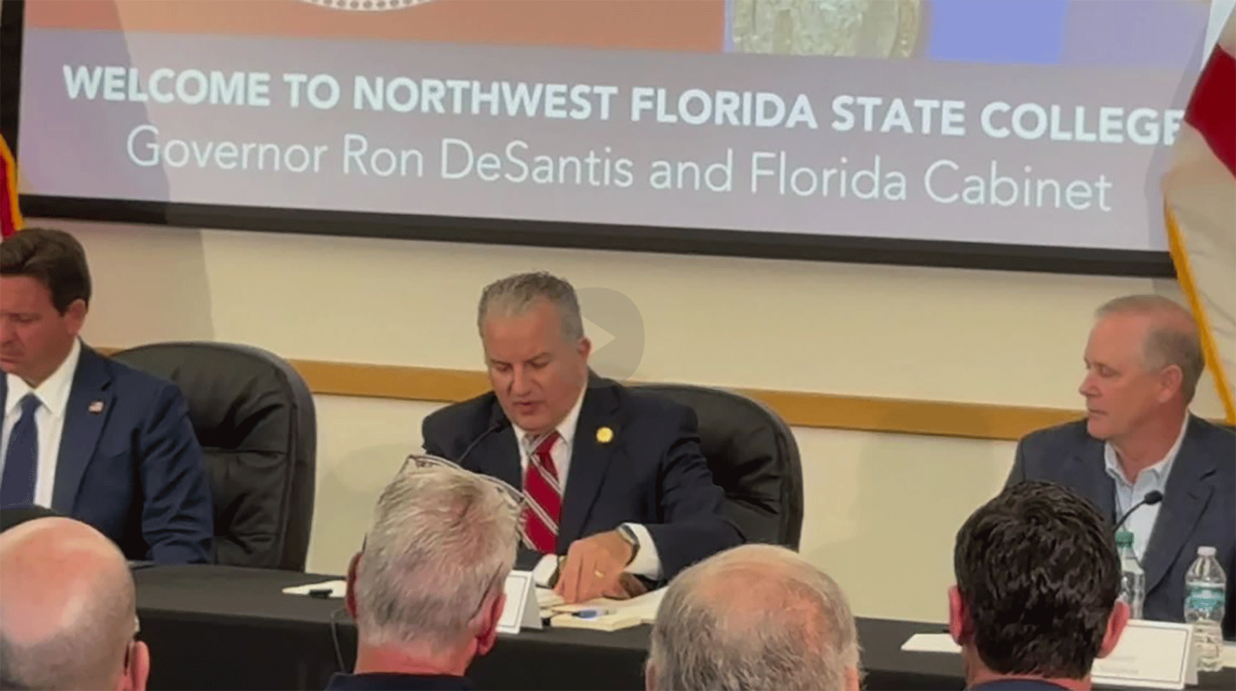 Video Screen Grab of Conference