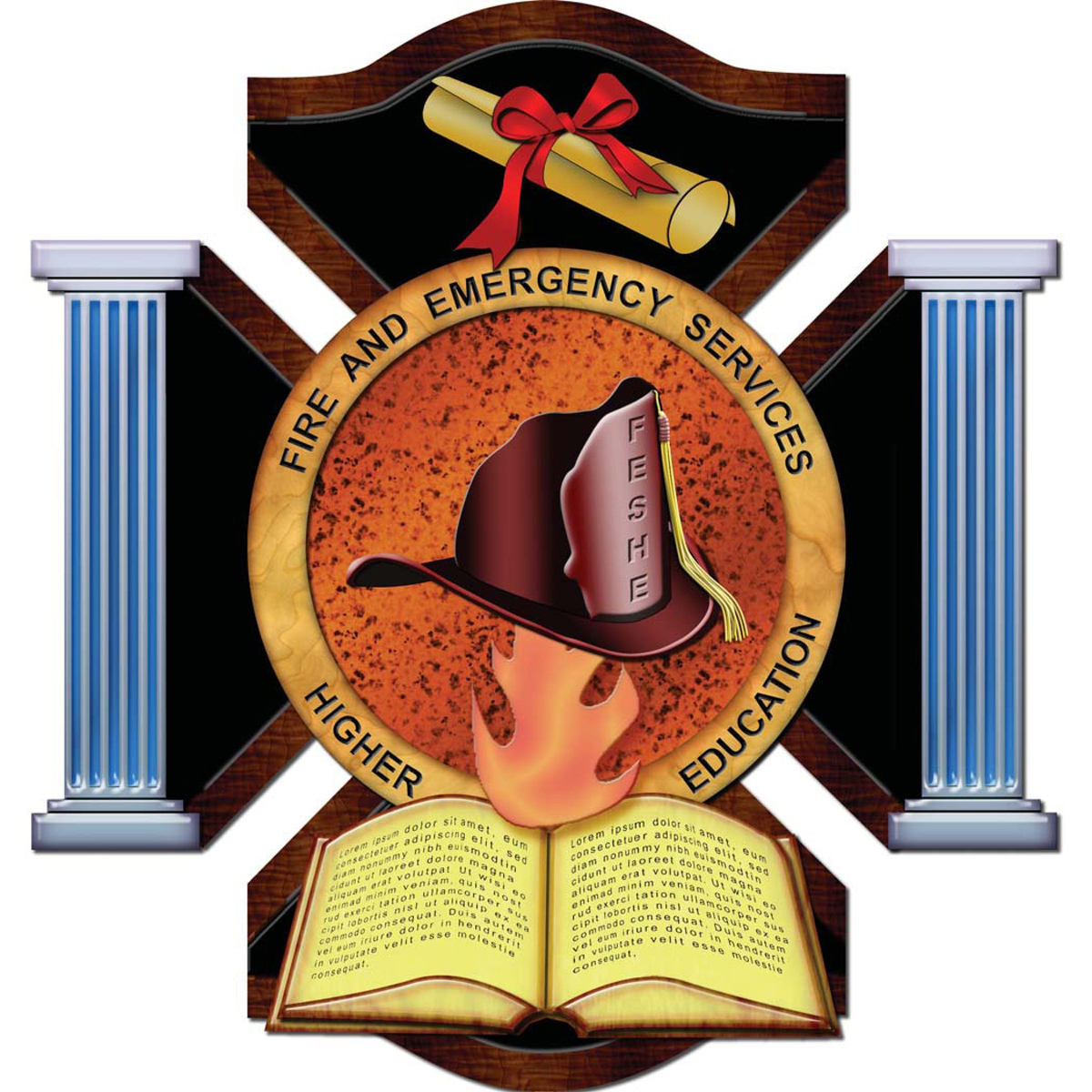 Fire and Emergency Services Higher Education logo