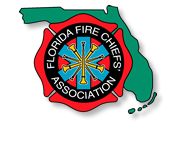 Logotipo de la Asociación de Jefes de Bomberos de la Florida